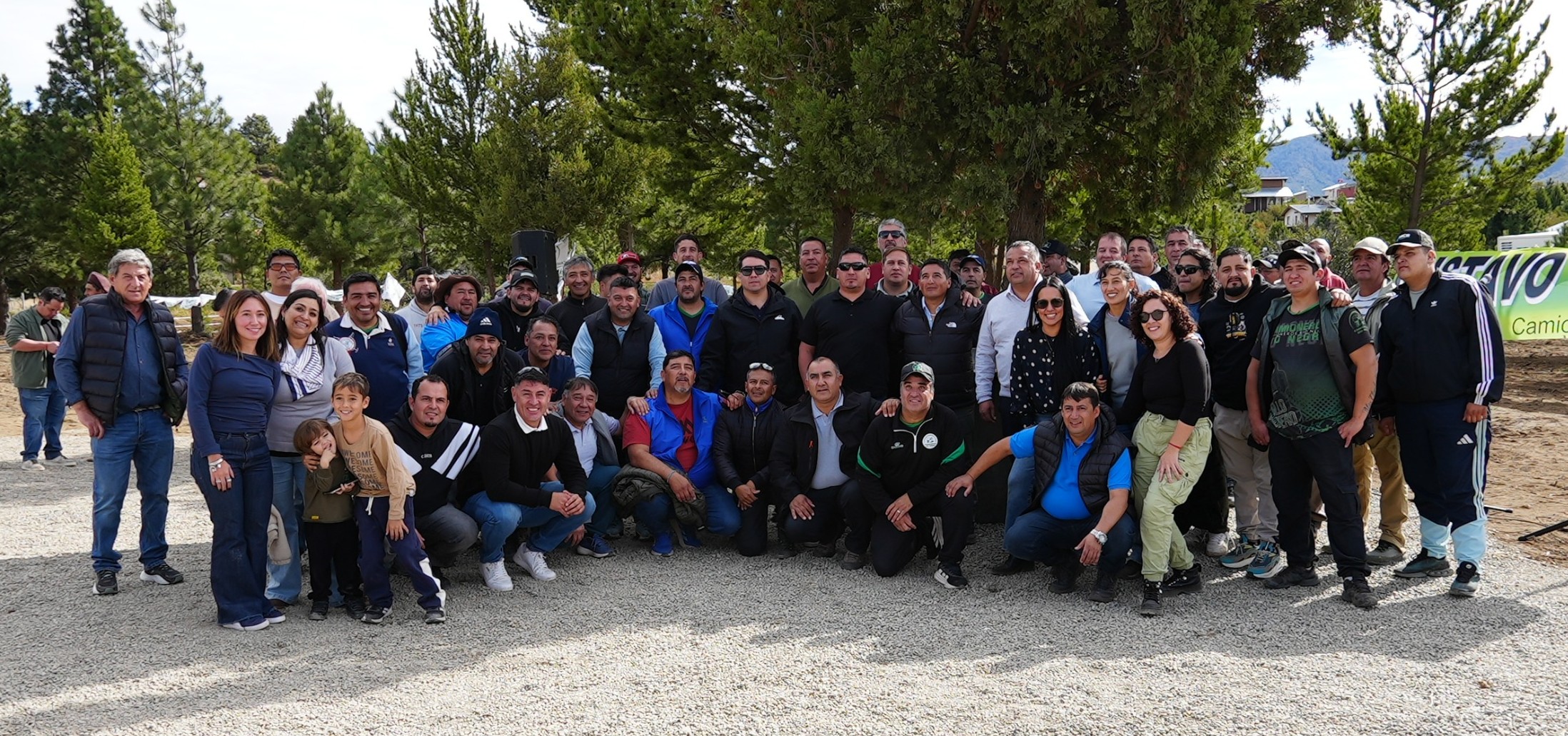 Camioneros Río Negro inauguró su nuevo predio en Bariloche